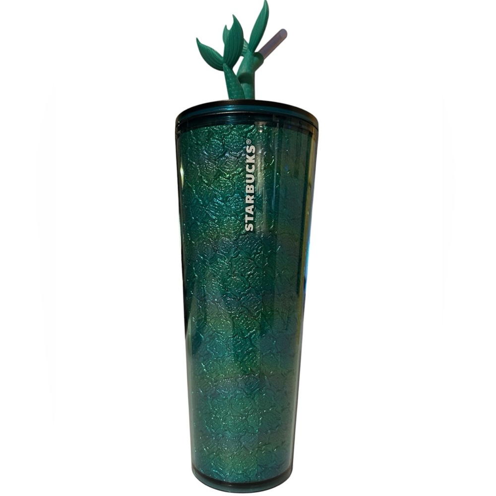 Starbucks Green Tumbler with Straw